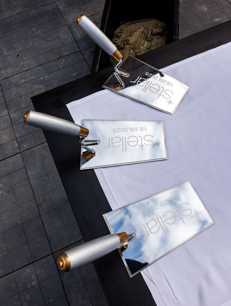 Stellari ehitusel paigaldati nurgakivi!